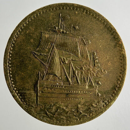 Spiel Marke Ship Token Coin | Fine Collectable Grade