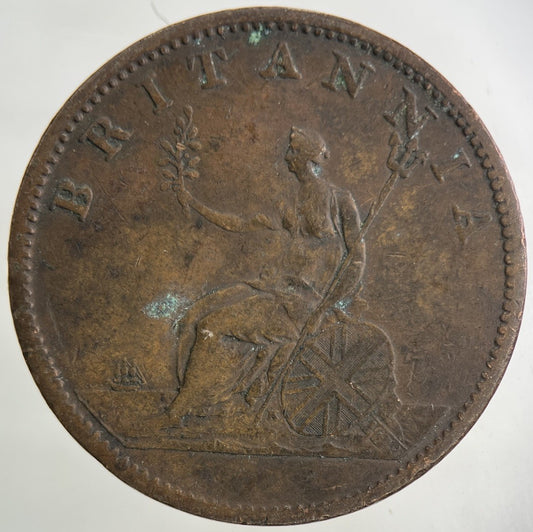 1807 George III 3rd Half - Penny Coin | Fine Collectable Grade