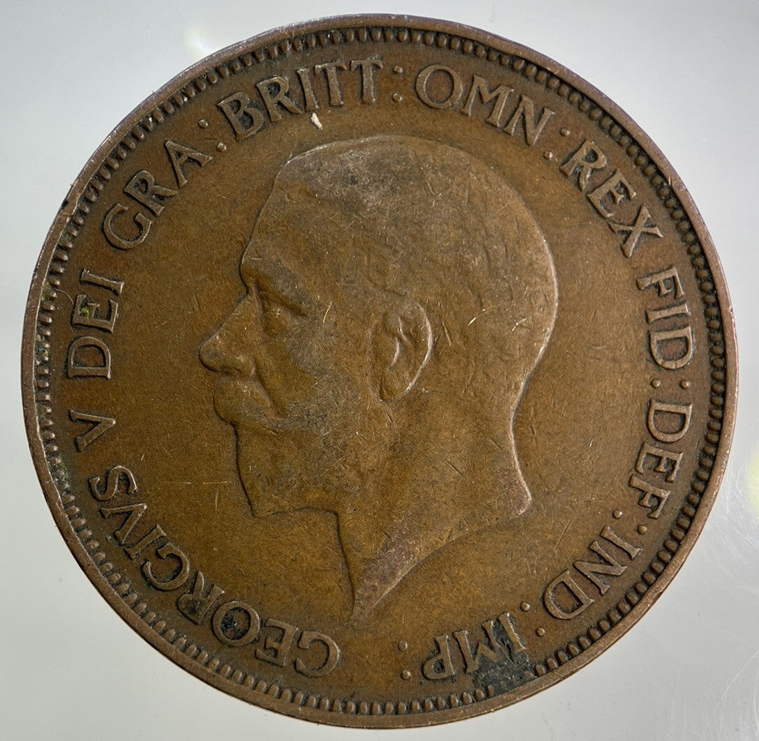 1936 George V One Penny Coin | Fine Collectable Grade
