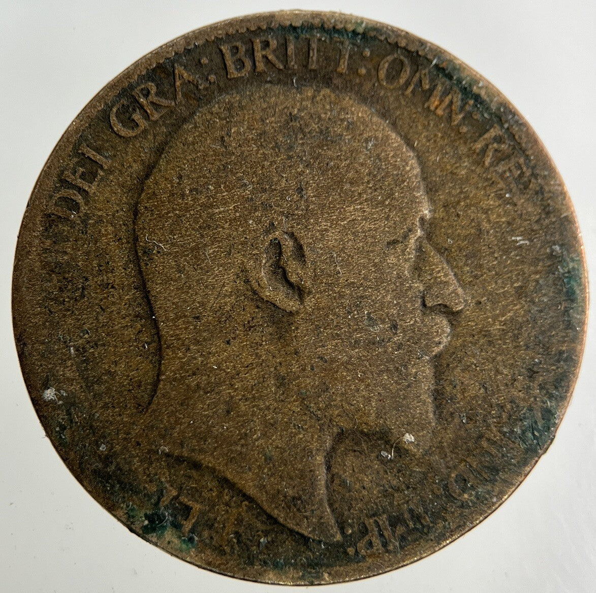 1908 Edward VII Half - Penny Coin | Collectable Grade