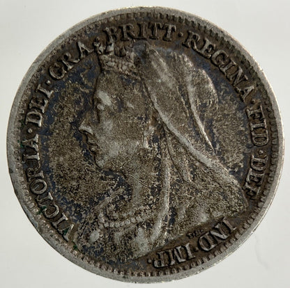 1899 Victoria Threepence Silver Coin | Fine Collectable Grade
