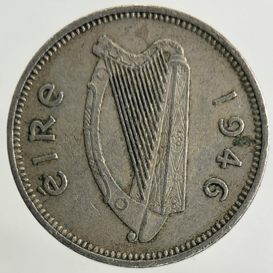 1946 Irish Threepence Coin | Fine Collectable Grade