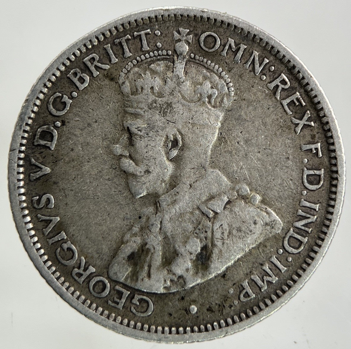 1928 Australia Sixpence Silver Coin | Fine Collectable Grade