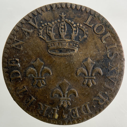 1789 France 2 Sous Token Coin | Very High Grade