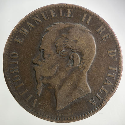 1866 Italy 10 Centesimi Coin | Collectable Grade