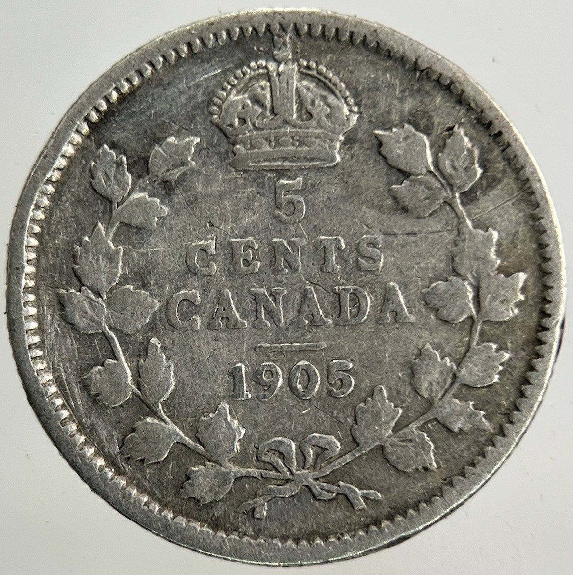 1905 Canada 5 Cents Silver Coin | Collectable Grade