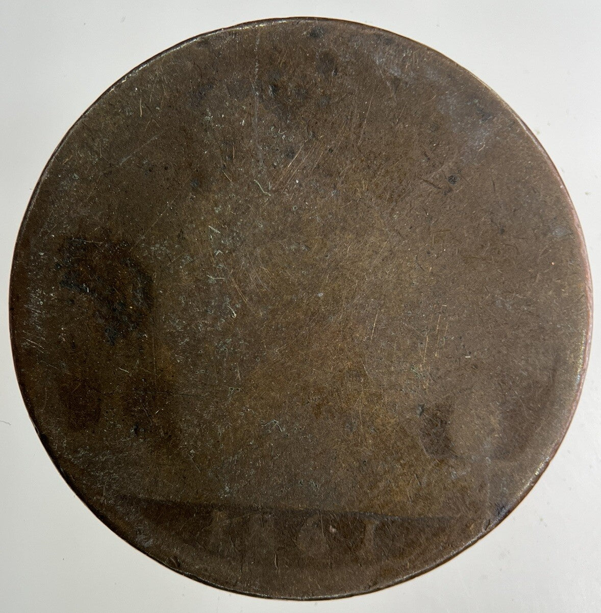 1861 Victoria One Penny Coin | Worn Grade