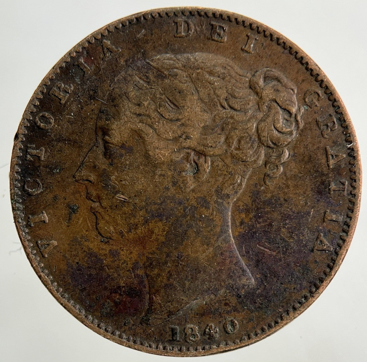 1840 Victoria Farthing Coin | Collectable Grade