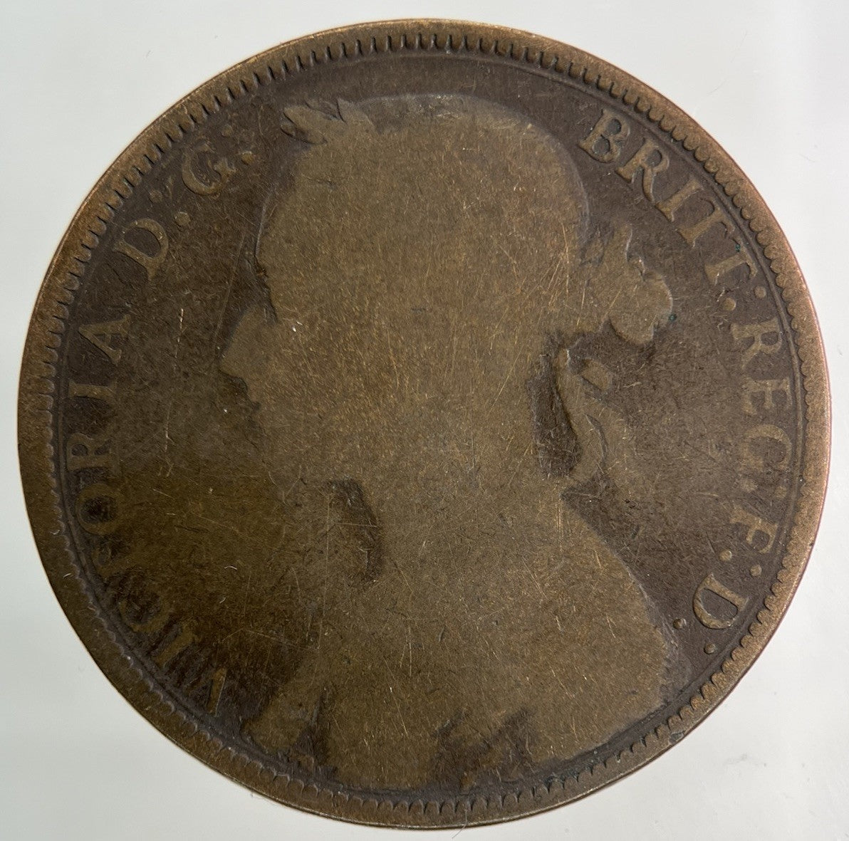 1883 Victoria One Penny Coin | Collectable Grade