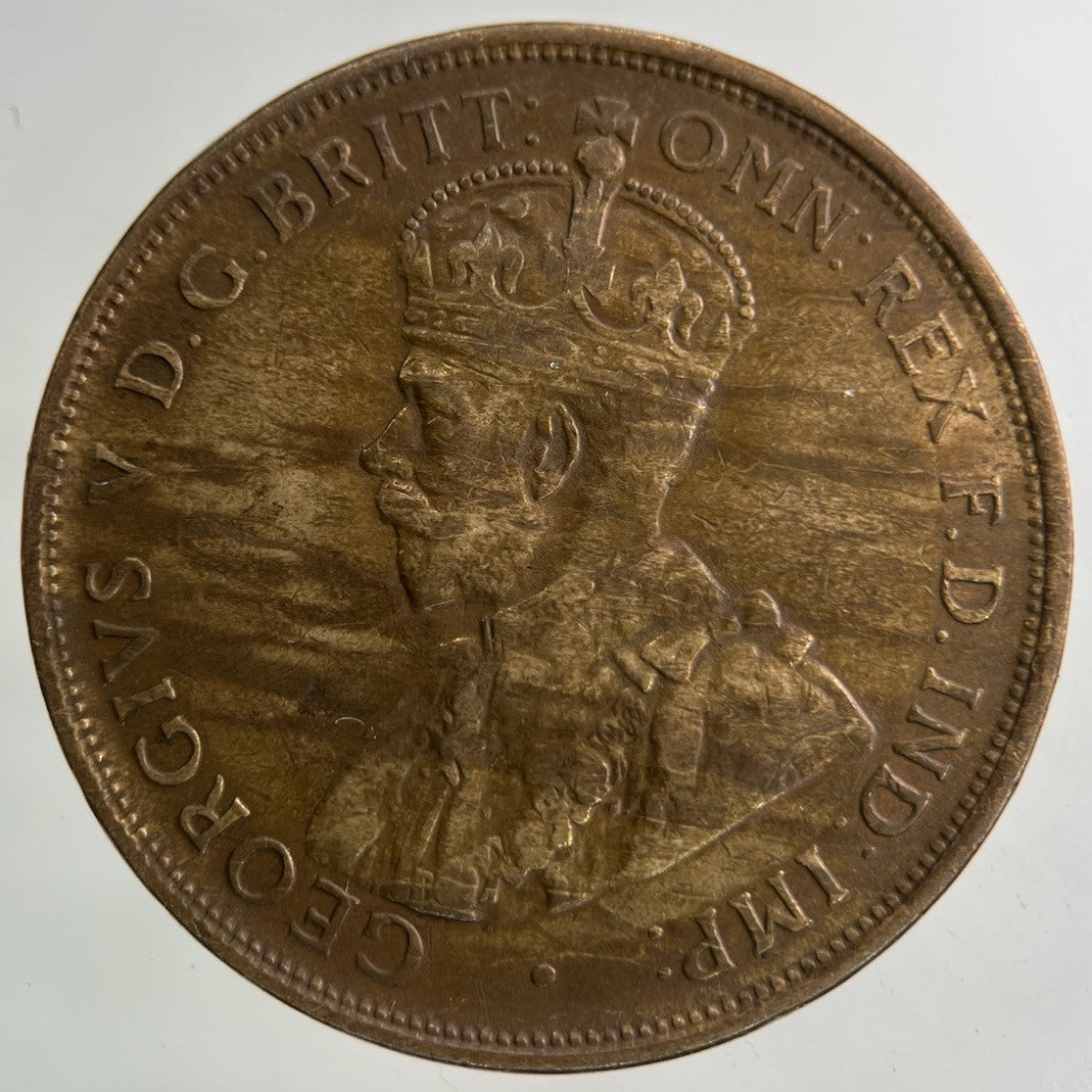 1919 Australia One Penny Coin | Fine Collectable Grade