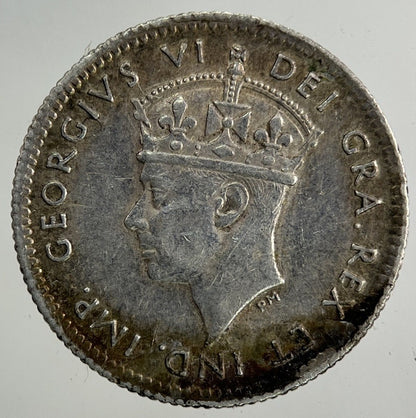 1941 Canada New - Foundland 5 Cents Silver Coin | Very High Grade