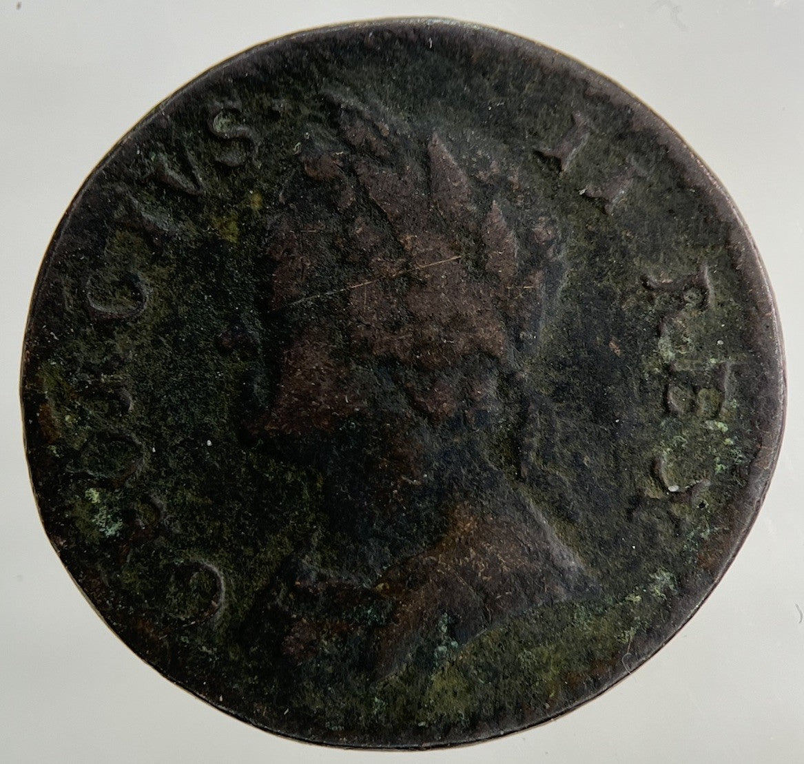 1754 George II 2nd Farthing Coin | Collectable Grade