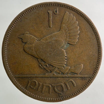 1935 Irish One Penny Coin | Collectable Grade