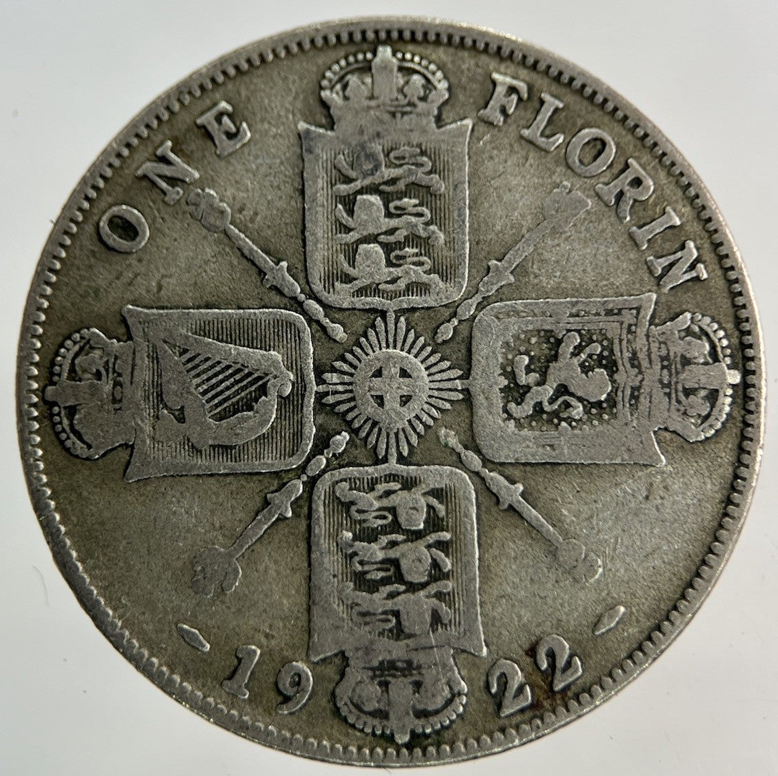 1922 George V Florin Silver Coin | Fine Collectable Grade