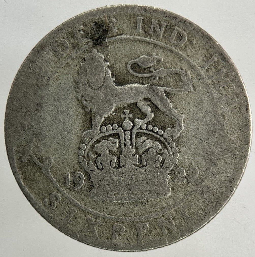 1922 George V Sixpence Silver Coin | Collectable Grade