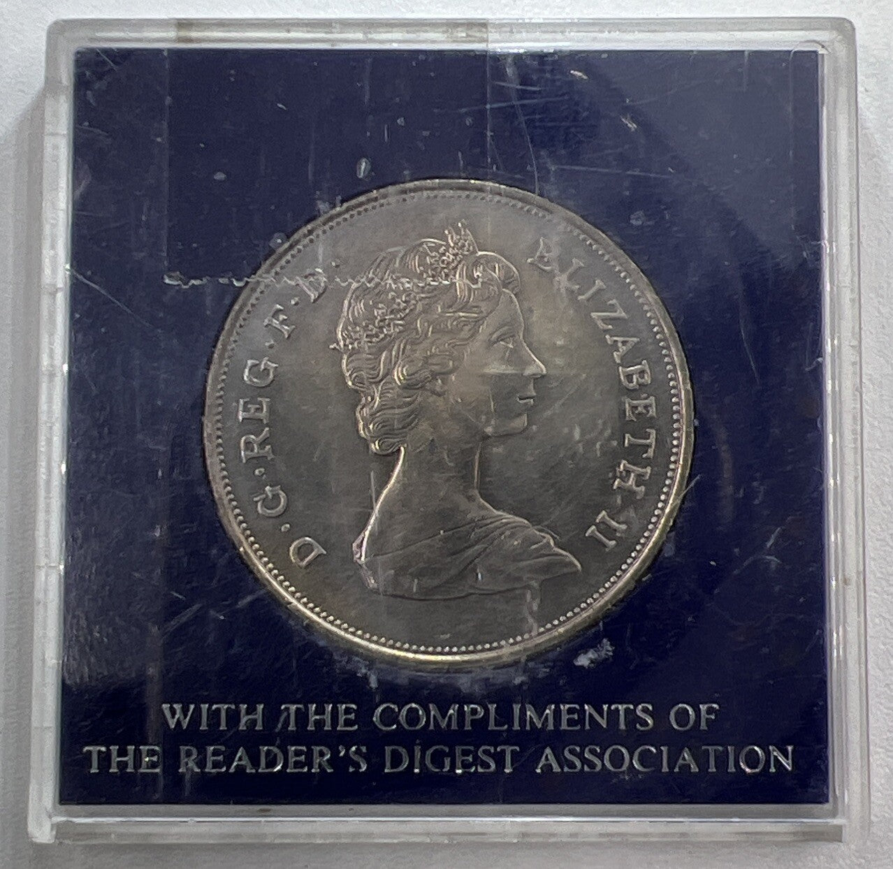 1981 Charles & Diana Crown British Coin In Case | Collectable Grade | a90329