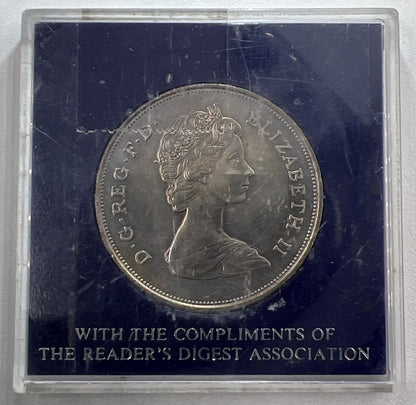 1981 Charles & Diana Crown British Coin In Case | Collectable Grade | a90329