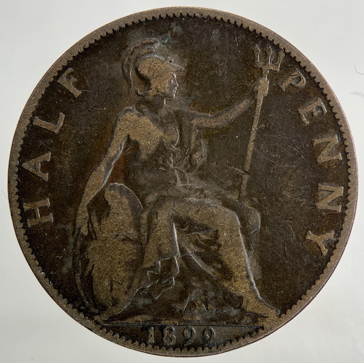 1899 Victoria Half - Penny Coin | Collectable Grade