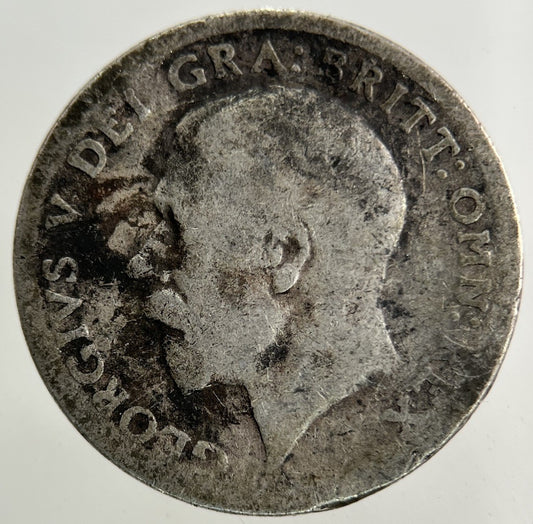 1914 George V Sixpence Silver Coin | Fair Grade