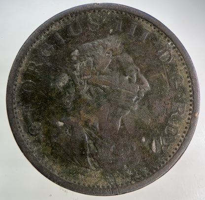 1805 Irish One Penny Coin | Fine Collectable Grade