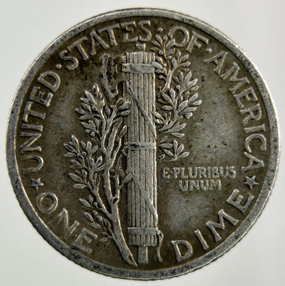 1940 US USA Mercury Dime Silver Coin | Fine Collectable Grade
