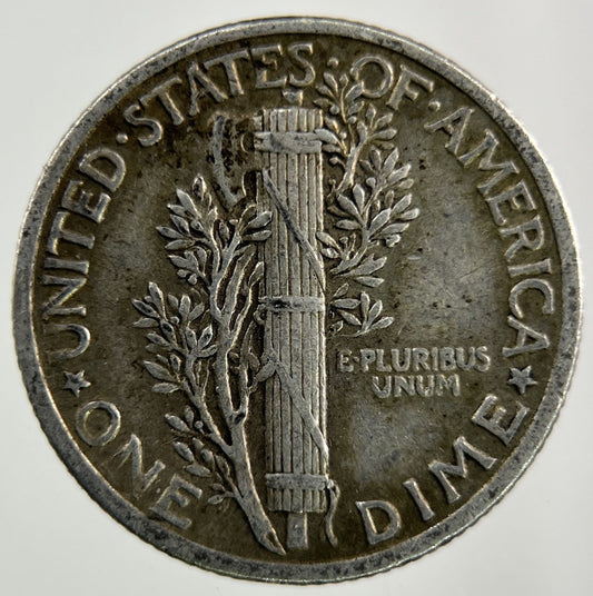 1940 US USA Mercury Dime Silver Coin | Fine Collectable Grade