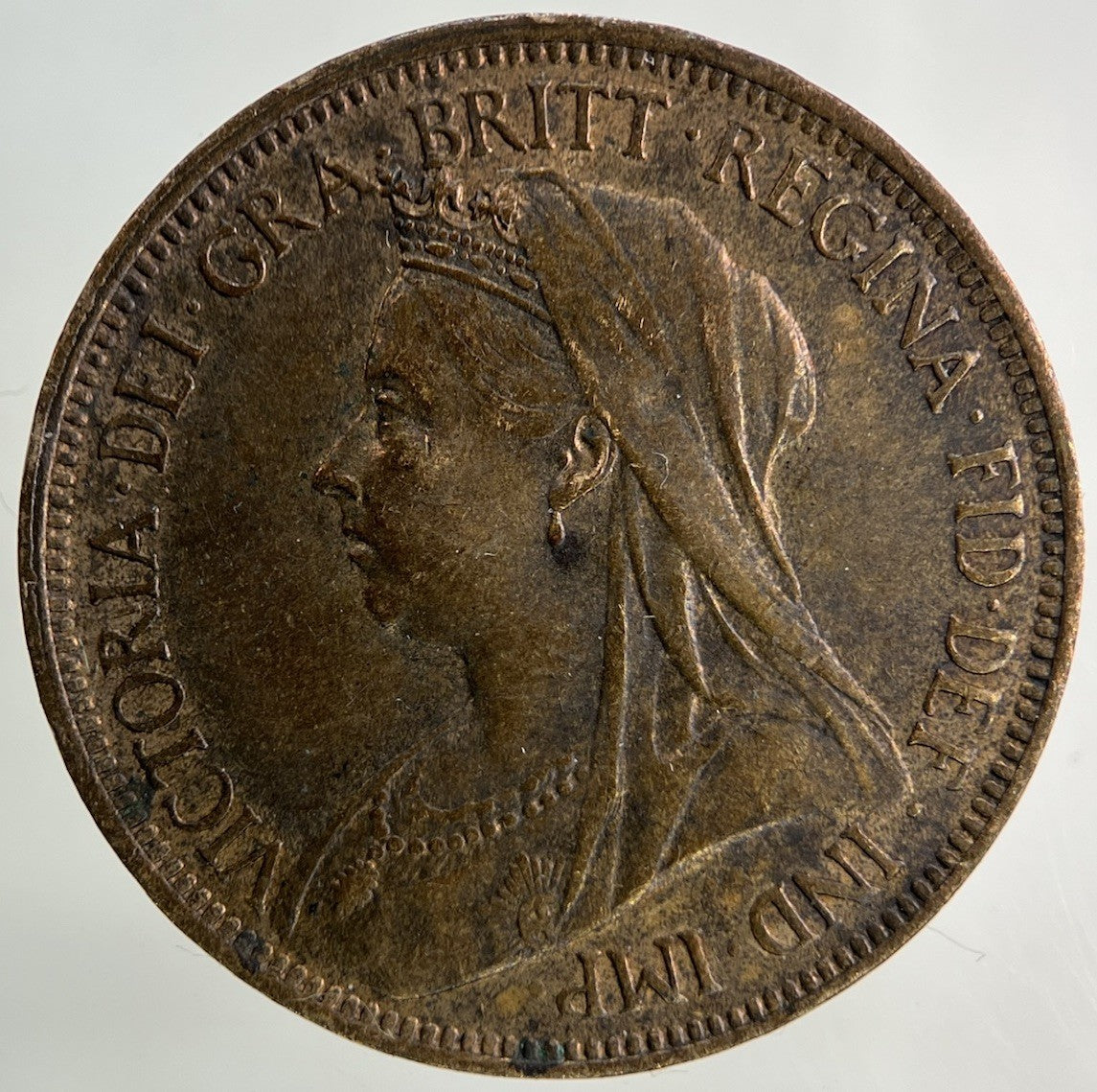 1901 Victoria Half - Penny Coin | Very High Grade
