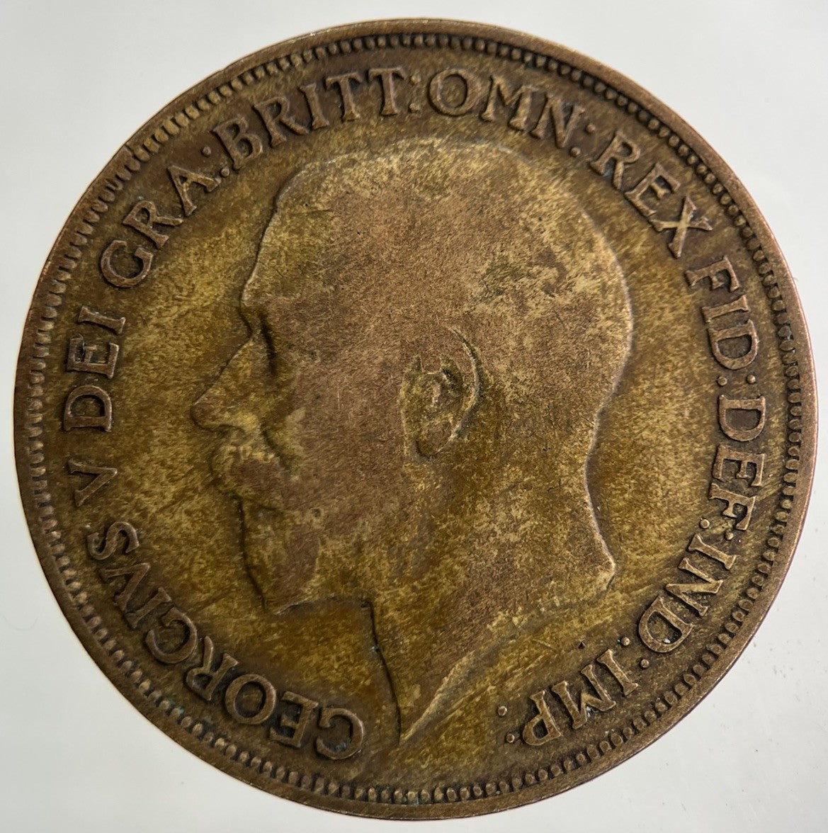 1913 George V One Penny Coin | Collectable Grade
