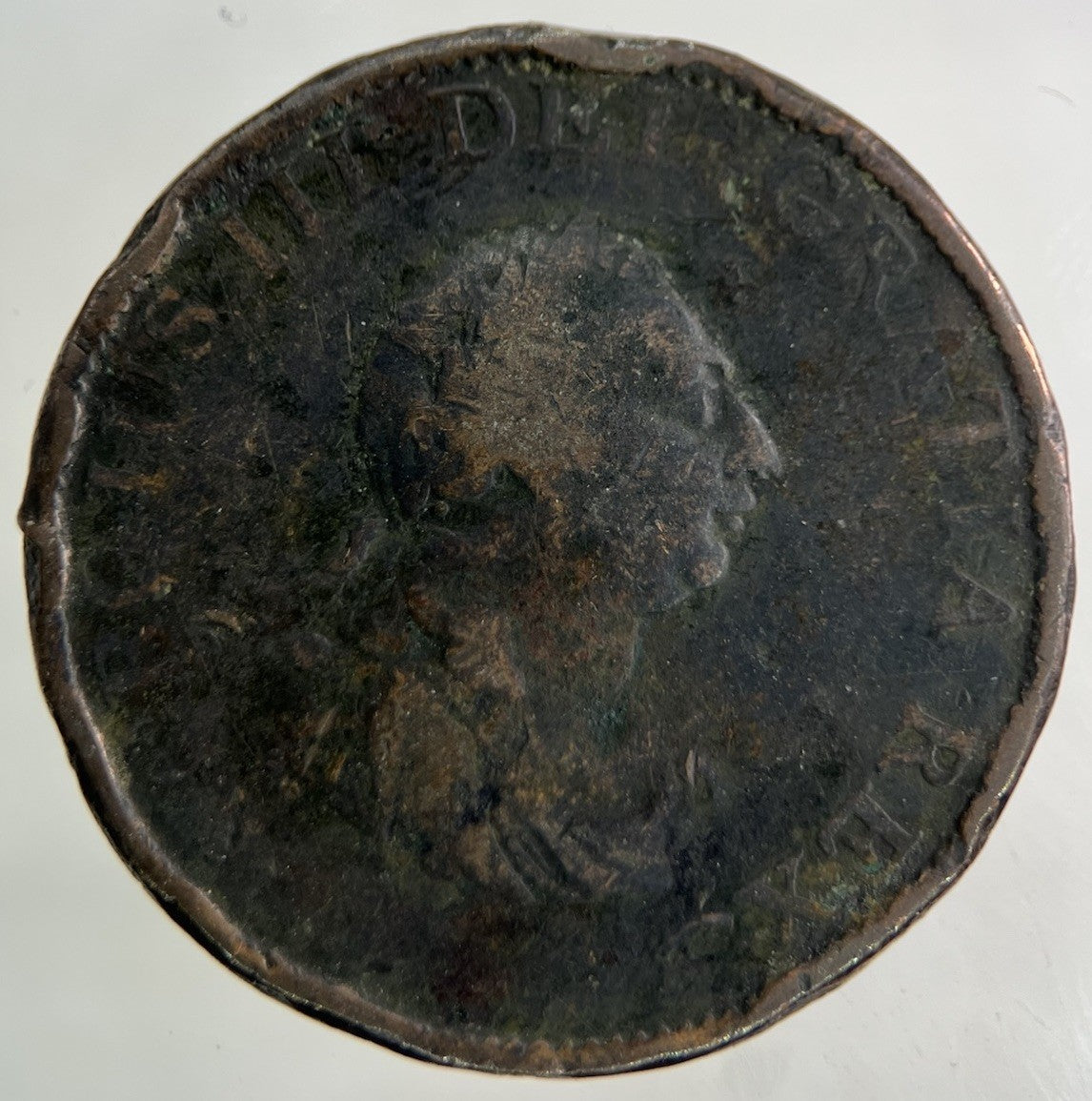 1799 George III 3rd Half - Penny Coin | Fair Grade