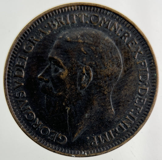 1926 George V Farthing Coin | Collectable Grade