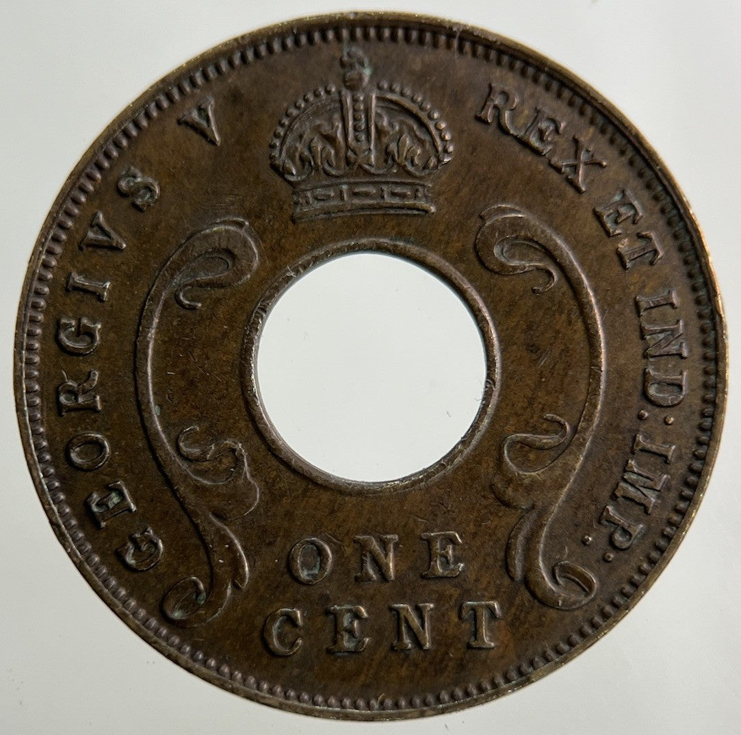 1935 East Africa One Cent Coin | Very High Grade