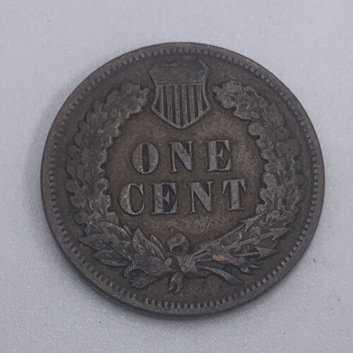 1895 US USA Indian Head One 1 Cent | American Copper Coin | Fair Grade | a424