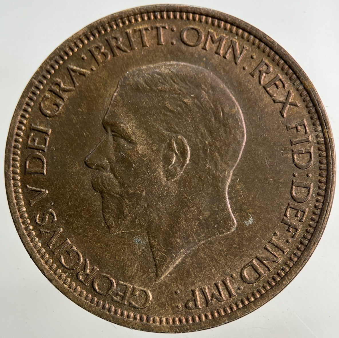 1936 George V Half - Penny Coin | Very High Grade