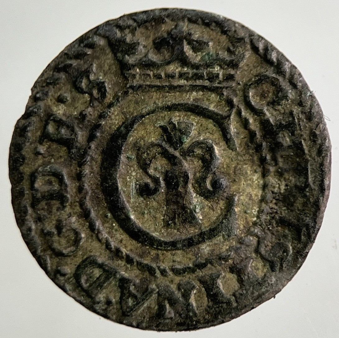 1634 - 54 Sweden 1 Solidus Christina Coin | Collectable Grade