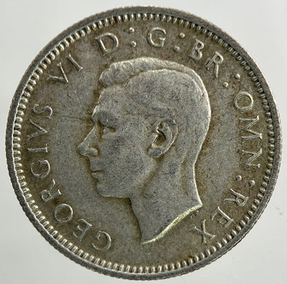 1946 George VI Sixpence Silver Coin | Fine Collectable Grade