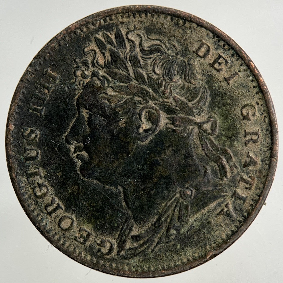 1825 George IV Farthing Coin | Fine Collectable Grade