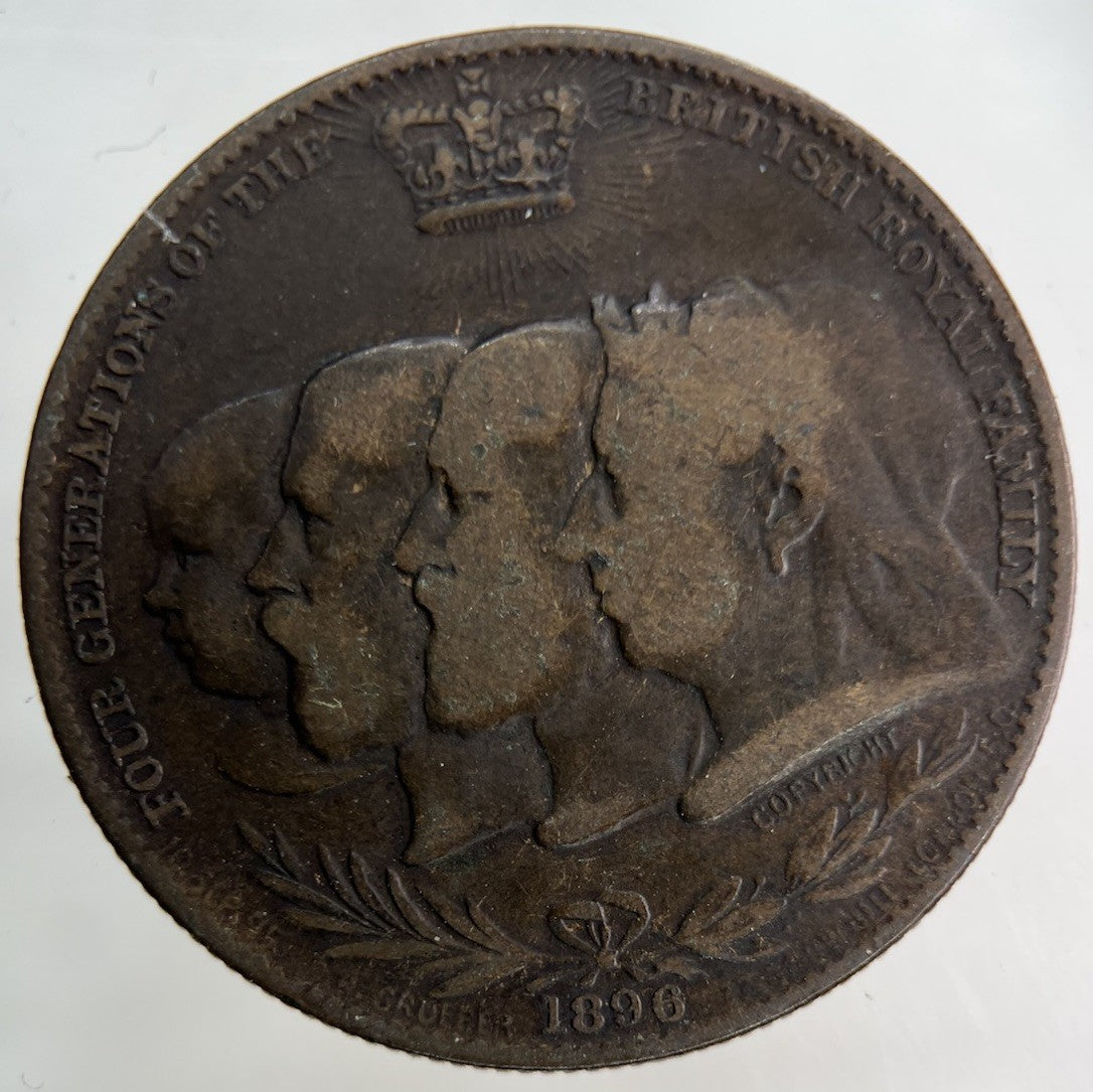 1896 British Remington Typewriter Token Coin | Collectable Grade