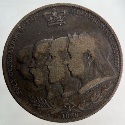 1896 British Remington Typewriter Token Coin | Collectable Grade