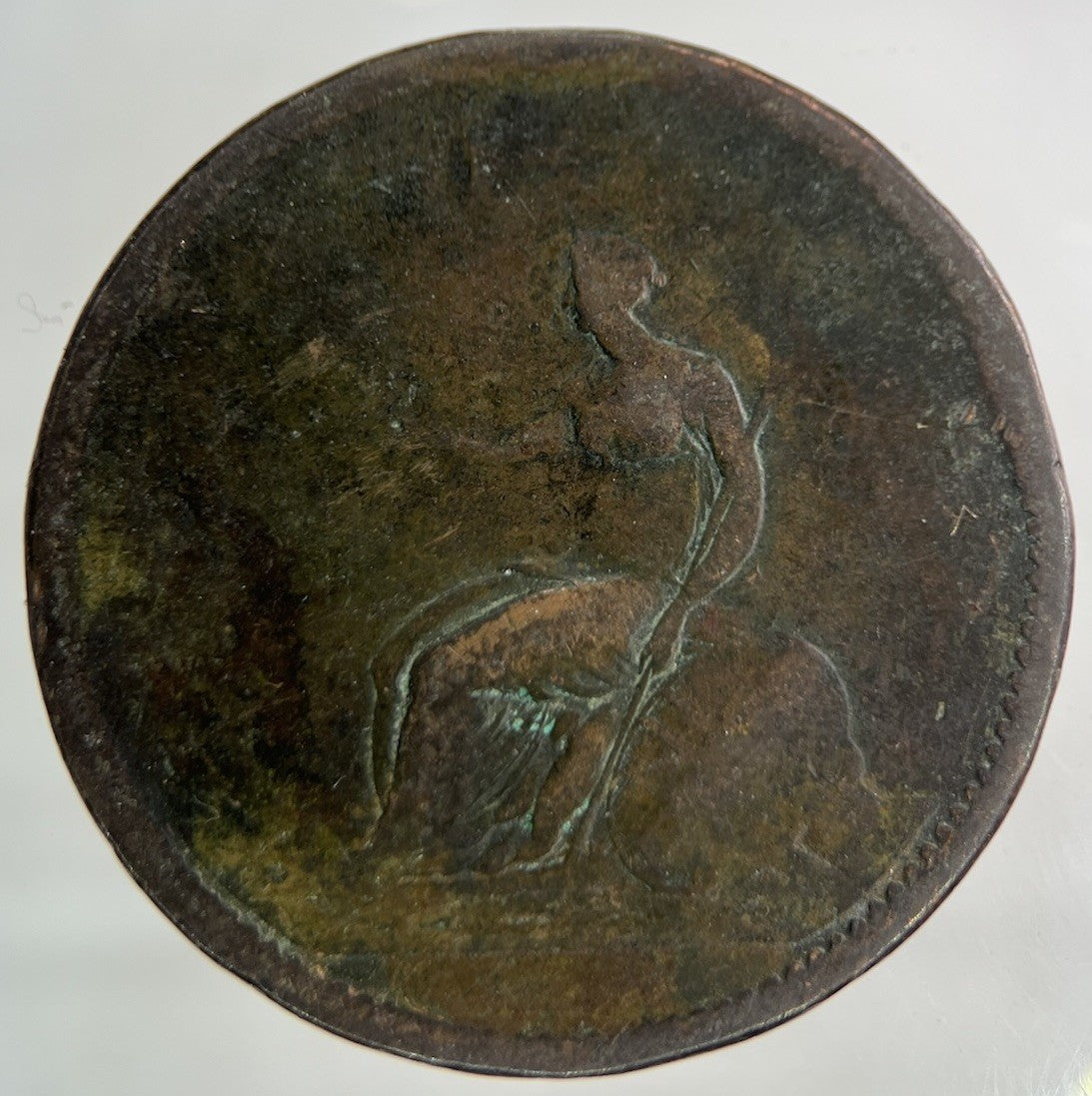 British George III 3rd One Penny Coin | Worn Grade