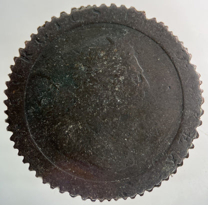 1797 Modified George III 3rd Cartwheel One Penny Coin | Collectable Grade