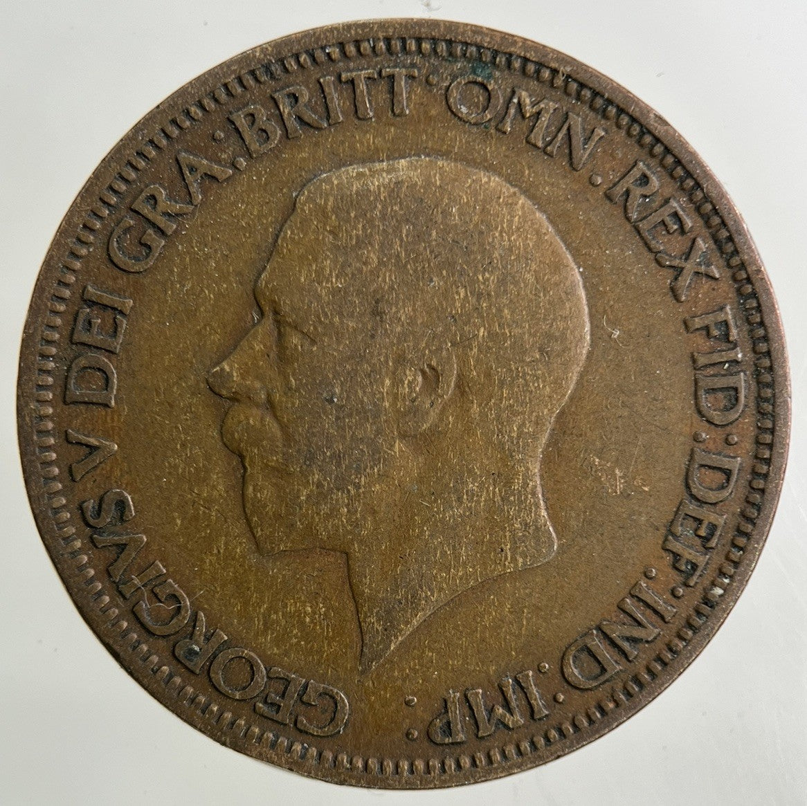 1929 George V Half - Penny Coin | Collectable Grade