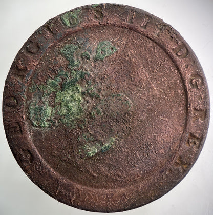 1797 George III 3rd Cartwheel Two - pence Coin | Collectable Grade