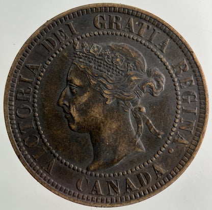 1897 Canada One Cent Coin | Very High Grade