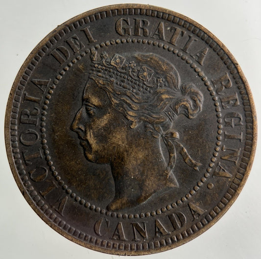 1897 Canada One Cent Coin | Very High Grade