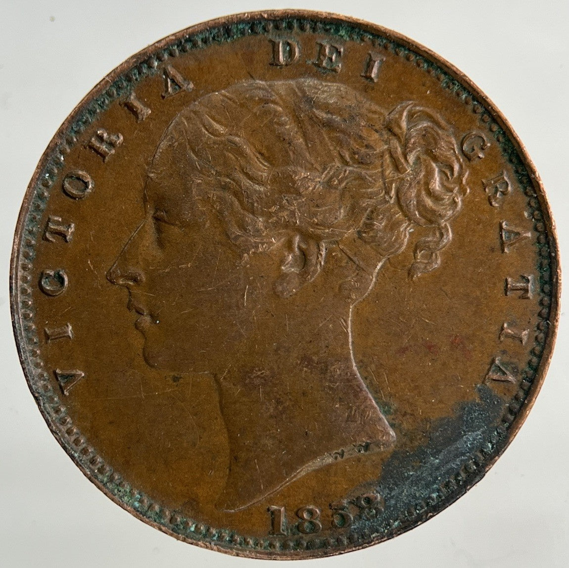 1838 Victoria Farthing Coin | Fine Collectable Grade