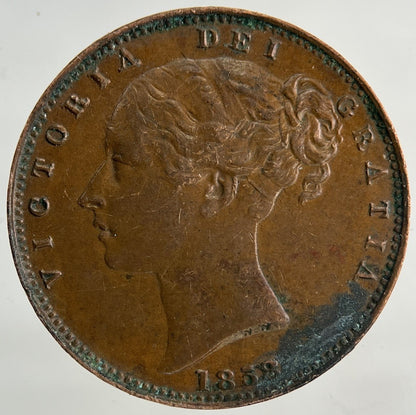 1838 Victoria Farthing Coin | Fine Collectable Grade