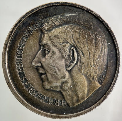 1969 Charles III 3rd Caernarfon Castle Medal Token Coin | Fine Collectable Grade