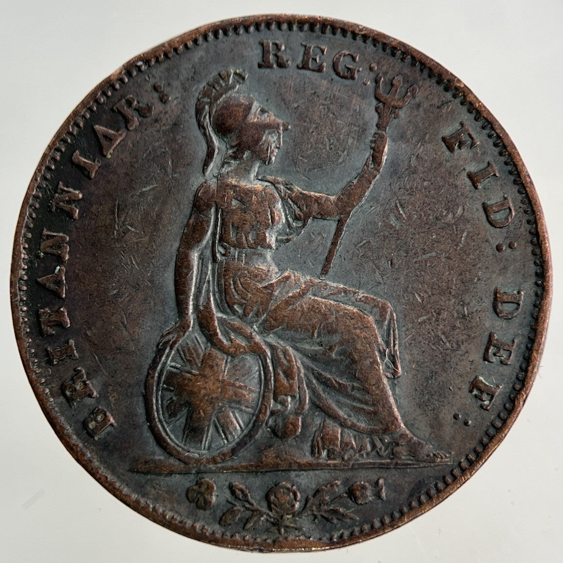 1854 Victoria Farthing Coin | Fine Collectable Grade