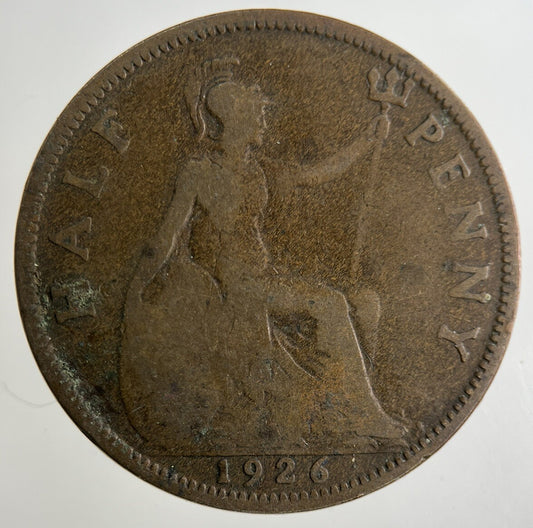 1926 George V Half - Penny Coin | Collectable Grade