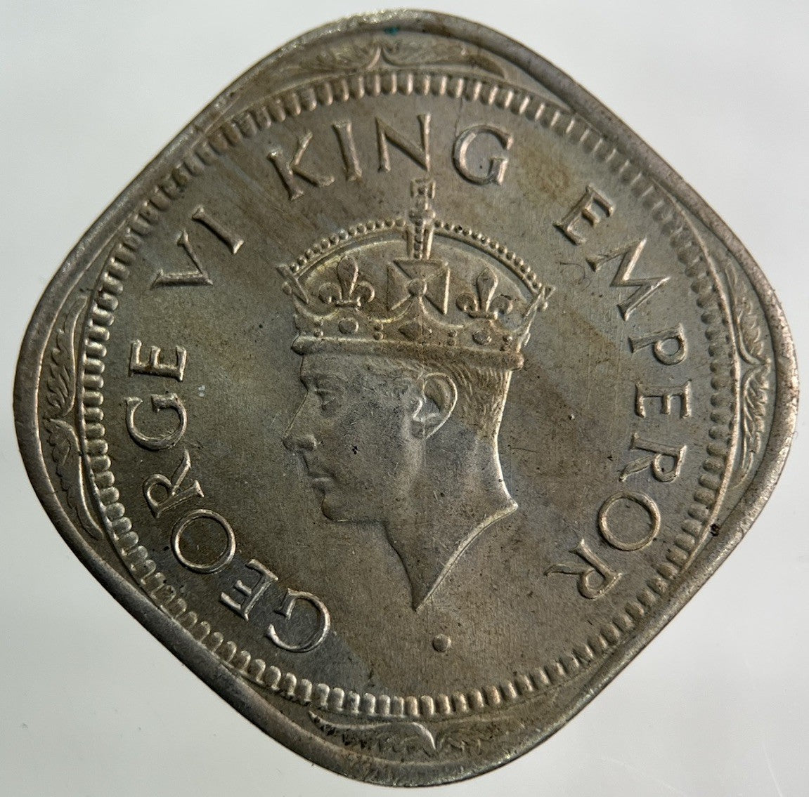 1946 India 2 Annas Coin | Very Fine Grade